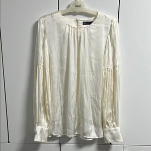 Marks and Spencer Cream Puff Sleeve Blouse